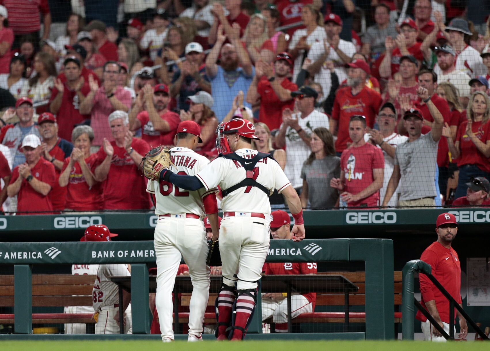 Cardinals, Reds at Busch